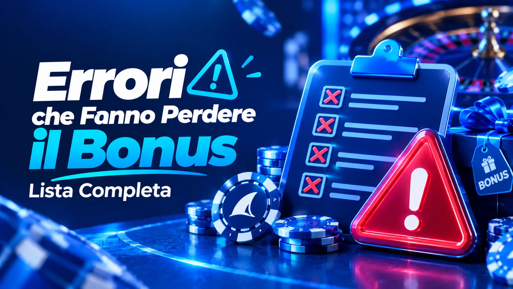 Errori che Fanno Perdere il Bonus — Lista Completa